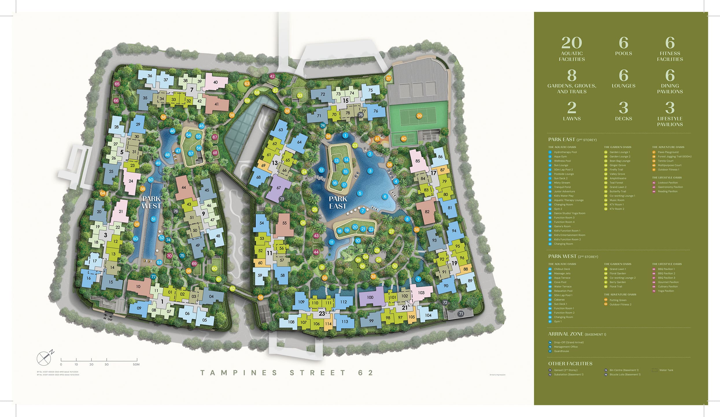 Parktown Residence Site Plan