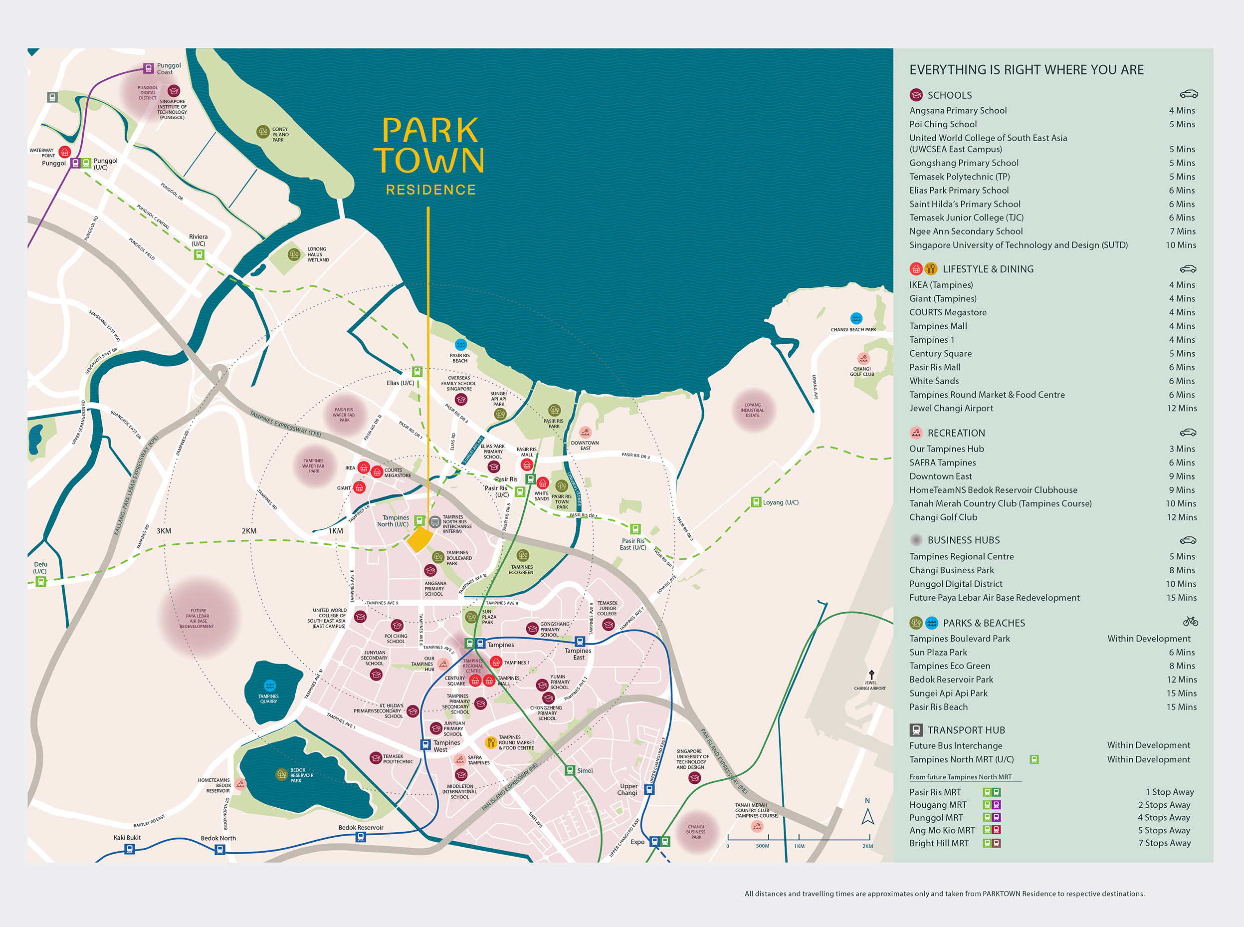 Parktown Residence Location Map